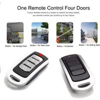 Wireless Garage Remote Electronic Gate Control 433mhz Key Fob Command Hand Transmitter for Shutter Door Siren Garage