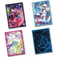 60pcs PTCG Card Sleeves Anime PKM Greninja Gardevoir Luceo Marnie Figures DTCG PTCG Trading Cards Shine Protective Case