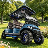 72V Lithium Battery Operated Golf Carts Electric Lithium 4 6 Person Street Legal Golf Cart Buggy for Adult