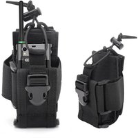 Molle Walkie Talkie Pouch Soft Holster Universal Wireless Radio Door Holder for Motorola Station Cover Contact Device Case
