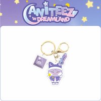 3pcs Pendant Kpop ATEEZ Keychain Aniteez In Dreamland Pendant Keyring Hongjoong Seonghwa Yunho San Mingi Wooyoung Accessories