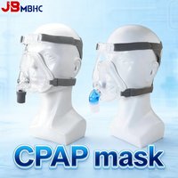 CPAP Mask Full Face Nose Mouth Mask Auto CPAP APAP BIPAP Anti Snoring Sleep Apnea Sleep Aiding Nasal Full Face Respirator Mask image 4