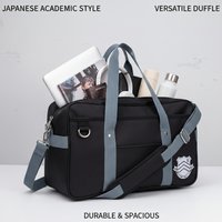 JK Style Letter Persona 5 Backpacks Shujin Academy School Bag Anime Backpacks Ren Amamiya Japanese Student Commuter Handbag New