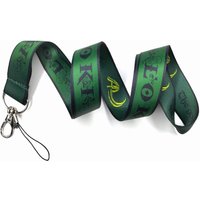 Disney Loki Cartoon note Key Lanyard ID Badge Holders Animal Phone Neck Straps with Keyring Phone Accessories