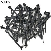 50Pcs Nylon Car Tie Wrap Cable Fixed Fasteners Clips Car Cable Fastening Strap Wire Band Tie Wrap Zip Tie Auto Fastener 92x5mm