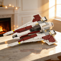305pcs MOC Mandalorian Kom Rk Class Gauntlet Star Battle Model Building Blocks Construction Festival Gifts Creative Toy Idea