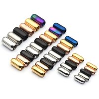 10pcs/Lot Wholesale Stainless Steel Magnetic Clasps Leather Cord Bracelet Magnet Buckle Necklace Diy Jewelry Making Accessories image 4