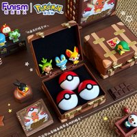 Oryginalna seria Funism X Pokémon Palmsize Wonders First Partner z okazji 30-lecia - Blind Box z figurkami Bulbasaur, Squirtle i Charmander - zabawka na prezent