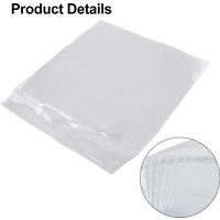 10Pcs Clear Vinyl Record Protecter LP Bags 7-12 Inches Record Sleeves Plastic Record Protection Cover Disc Record Packaging Bag