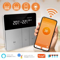 Tuya WiFi Smart Thermostat Temperature Controller,100-240 V Tuya APP Remote Control,Work with Alexa Google Home Yandex Alice