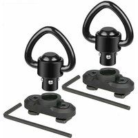 1pc M-LOK MLOK Quick Release Sling Mount Push Button QD Sling Swivel Adaptor for Mlok Rail Quick Release Hunting Accessories