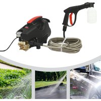 Electric High Pressure Washer with Accessories Short Gun Cleaner for Car Patio and Garden
