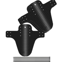AliExpress NONE 1PCS/2PC Bicycle Fender Mountain Carbon Pattern Bike Mud Guard For Front Rear Wheel Mudguard Ultralight Cycling MTB Fender Parts
