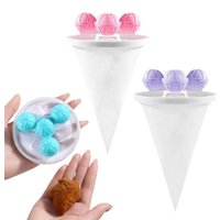 3pcs Washing Machine Filter Remove Dirty Hair Mesh Yarn Laundry Reusable Ball Pet Furs Lint Hair Catcher Clothe Cleaning