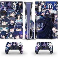 Anime Cute Girl ADO Singer PS5 Slim Disc Skin Sticker Decal Cover for Console Controller PS5 Slim Disk Skin Sticker Vinyl