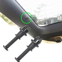 2X for Parcel Shelf String Clips Holder Pivot Hanger Car Accessories Hyundai Kona Trunk Buckle