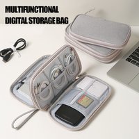 Various Color Travel Portable Digital Accessories Storage Organizer Of Mobile Phone Charging Bank Online Data Cable Storage Bag
