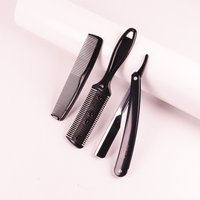 Hair styling tool set - shaver, comb with shaver, double-sided hair comb, styling tools, special for real hair wigs