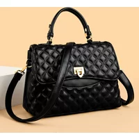 New Women's Soft Leather Shoulder Bags Multi-Layer Pockets Messenger Crossbody Bags Luxury Designer Female Handbags and Purses