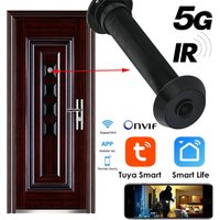 15.8mm Night IR Smallest 5G Wifi Tuya Video Peephole Wifi Camera Motion Detection Door Viewer Video-eye Wireless Home Security image 4