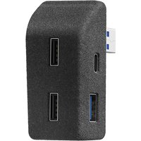 YZ For Tesla Model 3 Y Highland Juniper 2021-2025 Glove Box Flocking USB HUB Adapter Quick Charger Car Accessories