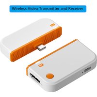 50M Type C Compatible Wireless Video Transmitter Receiver Extender Adapter TV Stick Dongle for Laptop PC Phone TV Monitor