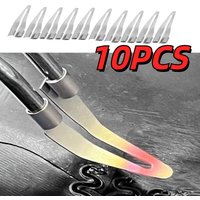 3/5/10pcs Adjustable Smooth Head Soldering Repair Iron Smooth Head 45 Degree Elbow Design For A Variety Of Welding Tools
