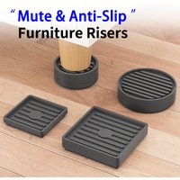 Furniture Anti-Slip Pads: For Furniture, Cabinet, Table & Chair, Sofa, Household Sundry Rack Feet, And Adjustable Foot Pads
