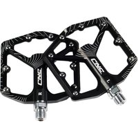 AliExpress chooee CNC Machined Mountain Bike Pedals - Non-Slip Flat Platform Pedals with Sealed Bearings For MTB BMX City Bicycle - Black