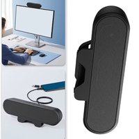 Clip Soundbar Speaker Portable USB Wired Computer TV PC Laptop Desktop Subwoofer Music Mini Caixa De Som Bocina Coluna Acoustics