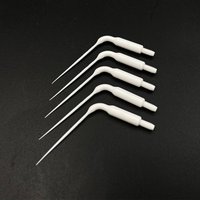 Embouts d'irrigation dentaire en plastique, 5 pièces, adaptés à la dentisterie, détartreur d'air, pièce à main, pointe d'irrigateur