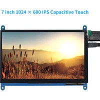 7 inch 1024*600 IPS Capacitive Touch Panel TFT LCD Module Screen Display for Raspberry Pi 3 B+/4b