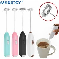 Mini Electric Whisk Foamer Blender Wireless Coffee Whisk Mixer Handheld Egg Beater Cappuccino Frother Mixer Kitchen Whisk Tools