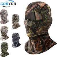 GOBYGO 1Pcs Summer UPF50+ Camouflage Headgear Ice Silk Breathable Sun Protection Riding Mask Outdoor Fishing Motorcycle Unisex