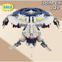 New FIT 75233 Droid Gunship Building Blocks Model Bricks Space Fight Fighter 389PCS Birthday Christmas Gifts