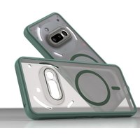 Shockproof Armor Matte Case For Nothing Phone 3a Pro 3A Magsafe Magnetic Wireless Charge Translucent Camera Protector Cover Capa
