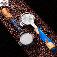 Premium New-Design 58mm Bottomless Portafilter Naked Filter Handle, Fits E61, Flair, ECM, Rocket, Synesso, Rancilio Silvia