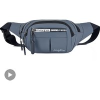 Men Women Fanny Waist Bag Pack Waterproof For Male Belt Pouch Belly Banana Ladies Kangaroo Bum Hip Husband Phone Work Purse Sack