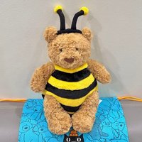 Hot Sale Bartholomew Bear Series Plush Toy Sunflower Bear, Bear Bee Bear Cute Plush Toy Birthday Gift Good Gift Autumn