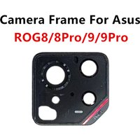 Rog9 Rog8 9Pro For Asus ROG 9 Pro 8 8Pro Camera Frame With Lens Glass Holder Repair Rear Housing Cover Replace Parts