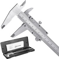 Stainless Steel Vernier Caliper Measuring Tool Gauge 0-150mm Sliding Gauge Inside Outside Depth Step Micrometer Accuracy 0.02mm