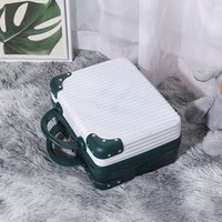 Hot Sales 14 inch Travel Suitcase Hand Mini Cosmetic Box Organizer Luggage Boarding Case For Women Travel Tote