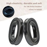 Gel Ear Pads for 3M PELTOR Earmuffs, Personal Protective Equipment ,Comfort Replacement Ear Muffs Cushions earpads