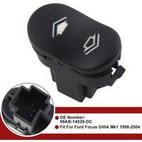 Electric Window Switch Button 4 Pins For Ford Focus GHIA Mk1 1998-2005 Transit Mk7 2006-2014 98AB14529DC 98AB14529DA