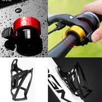 Bicycle Bell MTB Bicycle Water Bottle Bracket Horn Alloy Bike Ring Sound Beep Timbre Alarm Cycling Handlebar Bicycle Accessories