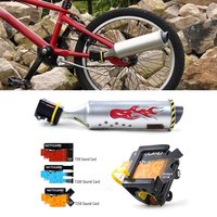 Bike Tools Turbine Motorcycle Bicycle Exhaust Pipe Sound Wild Motorcycle Effects Cycling Tools For BMX Mountain Bike Accessories