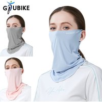 GTUBIKE Sports Bandana Breathable Ice Silk Full Face Sun Protection Mask Soft Adjustable Anti Ultraviolet Thin for Outdoor Golf
