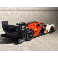 MOC-151226New City Classic Sports Racing Car Building Block Model303Parts, Boys' and Children's Birthday Building Block Toy Gift