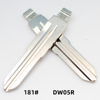 10Pcs 181# DW05R Metal Uncut Flip KD Remote Key Blade For Chevrolet For Opel For Buick For Keydiy KD Xhorse VVDI JMD