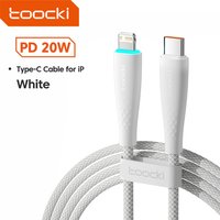 Toocki PD 20W USB C Cable For iPhone 14 13 12 11 Pro Max Xs 8 Plus iPad Macbook Wire Fast Charging Type C To Lighting Data Cord